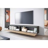 XXXL Nizka Omarica Vera, Antracit, Barva Kostanja, Z Osvetlitvijo | Shoptok.si
