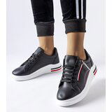 Gemre Black sneakers on white sole Anaunia Cene