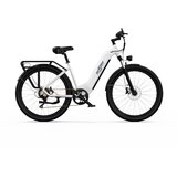Onesport OT05 27,5" mestno električno kolo, 250 w motor, 36 v, 18,2 ah baterija, 25 km/h aplikacija za podporo pri največji hitrosti - bela, (21341468) Cene
