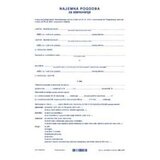 Alea obrazec 0,74 najemna pogodba za stanovanje | Shoptok.si