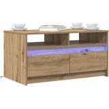  Kava Stol S LED lampica Umjetnička hrastovina 90 x 50 x 45 cm | shoptok.hr