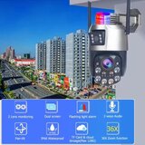  CAM-IP6MP-EP5-36X ZOOM GMB kamera 6 mpix microSD iCSee xmeye pro app Two-way voice PTZ ip66,2x3.6mm | Eponuda.com