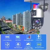 CAM-IP6MP-EP5-36X ZOOM GMB kamera 6 mpix microSD iCSee xmeye pro app Two-way voice PTZ ip66,2x3.6mm