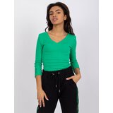 RUE PARIS Blouse-RV-BZ-7529.92-green | Shoptok.si