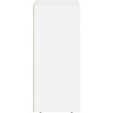  Strani šal Bela 59 x 35 x 80.5 cm Konstruiran les, (5000107386) | Shoptok.si