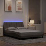  Posteljni okvir brez vzmetnice taupe 120x200 cm blago | Shoptok.si
