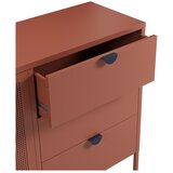 Marckeric Kovinska komoda v barvi terakote 140x90x40 cm Sayla – | Shoptok.si