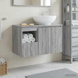  Set namještaja za kupaonicu 2 kom. Siva Sonoma | shoptok.hr