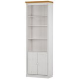 Livetastic REGAL 74/223/37 cm bela, barve medu Cene