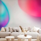  Foto tapeta - Abstraction - Colorful Glass Pieces - Violet-Blue and Pink 245x175 | shoptok.hr