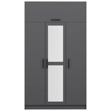 Hanah home Sivi ormar Minar 255 Anthracite (506MNR2407)