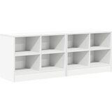 Ormarić za krevet s policom 2 pcs Bijela 66 x 33 x 48 cm | Shoptok.si