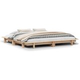 Furnova Posteljni okvir brez vzmetnice 200x200 cm trdna borovina, (21943450) | Shoptok.si