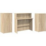  Recepcijski stol 200x50x103,5 cm od konstruiranog drva | shoptok.hr