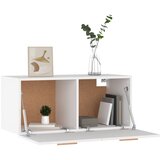  Zidni ormarić bijeli 80 x 35 x 36,5 cm od konstruiranog drva | shoptok.hr