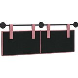  Držeće uzglavlje Zidne Ružičasta 130 x 55 x 7 cm Baršun - Ružičasta 120 cm bez LED | shoptok.hr