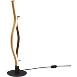Trio Leuchten Design tafellamp zwart met goud incl. LED dimbaar - Blaze | Shoptok.si