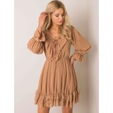 Och Bella Dress-TW-SK-BI-0761.92-camel | shoptok.hr