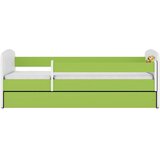 MID.YOU Dječji krevet Dreamy bager 160x80 sa madracem s ladicom Zelena | shoptok.hr