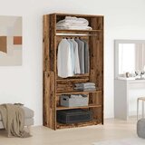 vidaXL Ormar boja staro drvo 100 x 50 x 200 cm od konstruiranog drva | shoptok.hr