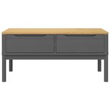  Stolić za kavu FLORO voštano sivi 99x55,5x45 cm od borovine | shoptok.hr