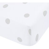 Catherine Lansfield Bela/siva napenjalna flanelna rjuha 150x200 cm Polka Dot – | Shoptok.si