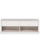 Støraa Bijela TV komoda od masivnog bora 137x47 cm Anita – Cijene