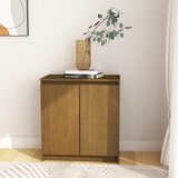 vidaXL Bočni ormarić boja meda 60 x 36 x 65 cm od masivne borovine Cijene