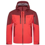 Kilpi Men's outdoor waterproof jacket HASTAR-M Red