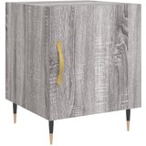 Maison Chic Nočna omarica - Nočna miza siva sonoma 40x40x50 cm inženirski les, (21690457) | Shoptok.si