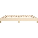  Box spring posteljni okvir krem 200x200 cm blago, (20684972) | Shoptok.si