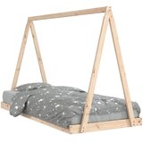  Okvir za dječji krevet 90 x 200 cm od masivne borovine | shoptok.hr