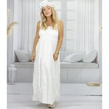 Pri Summer boho strapless maxi dress with ruffles SOLEA | shoptok.hr