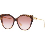 Fendi Sunčane naočale FE 40011U BAGUETTE Brown | shoptok.hr