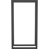 Stalak za drva za ogrjev mat crni 50x28x94 cm čelični | shoptok.hr