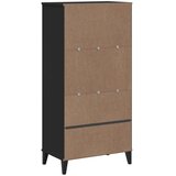  Regal za knjige VIKEN crni 60 x 35 x 123 cm konstruirano drvo | shoptok.hr