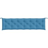  Jastuci za vrtnu klupu 2 kom plavi 200x50x7 cm tkanina | shoptok.hr