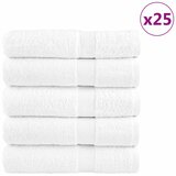  Ručnici za kupanje SOLUND 25 kom bijeli 100x150 cm 600 gsm | shoptok.hr
