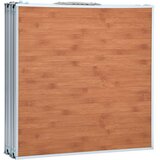 vidaXL Zložljiva miza za kampiranje iz aluminija 240x60 cm | Shoptok.si