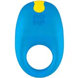 ROMP Juke - vodoodporen vibracijski obroček za penis na baterije (modri) | Shoptok.si
