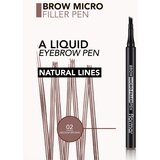 Flormar Brow Micro Filler Pen tuš za obrve nijansa 002 Medium Brown 1.1 ml | shoptok.hr