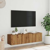  Zidni TV ormarić Artisan hrast 120x30x30 cm izrađeno drvo | Eponuda.com