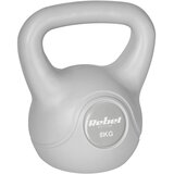 Rebel ACTIVE Girja rusko zvono kettlebell sa gumenom oblogom, 8 kg, siva boja, model RBA-2322G-08 Cene