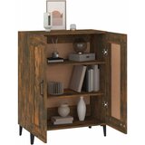  Komoda boja dimljenog hrasta 69,5x34x90 cm konstruirano drvo | shoptok.hr