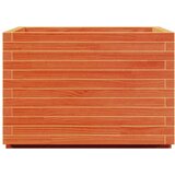  Vrtna sadilica voštano smeđe boje 70x70x49 5 cm od borovine | shoptok.hr