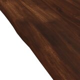  Pravokutni stolni vrh 90 x 50 x 3 5 cm Pravokutni Tamno smeđa - Tamno smeđa 90 x 55 x 3 5 cm Živi rub 1 strana | shoptok.hr