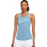Nike W NK SWOOSH RUN TANK Ženska sportska majica, svjetlo plava, veličina