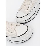 Shelvt White women's platform sneakers | Shoptok.si