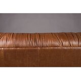 Dutchbone Rjava usnjena sedežna garnitura 214 cm Douglas – | Shoptok.si