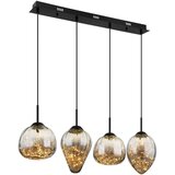 Globo Viseća LED svjetiljka Firefly (32 W, D x Š x V: 91 x 20 x 120 cm, Crna) | shoptok.hr
